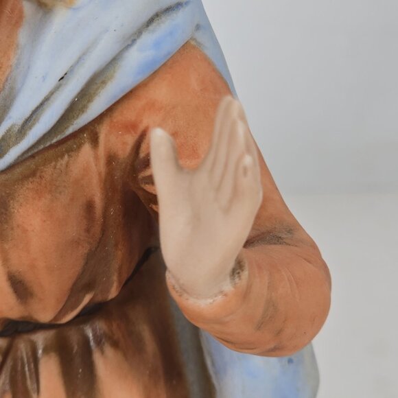 Vintage Homco Porcelain Figurine Nativity Scene Religious Collectible Home Decor - Picture 4 of 14